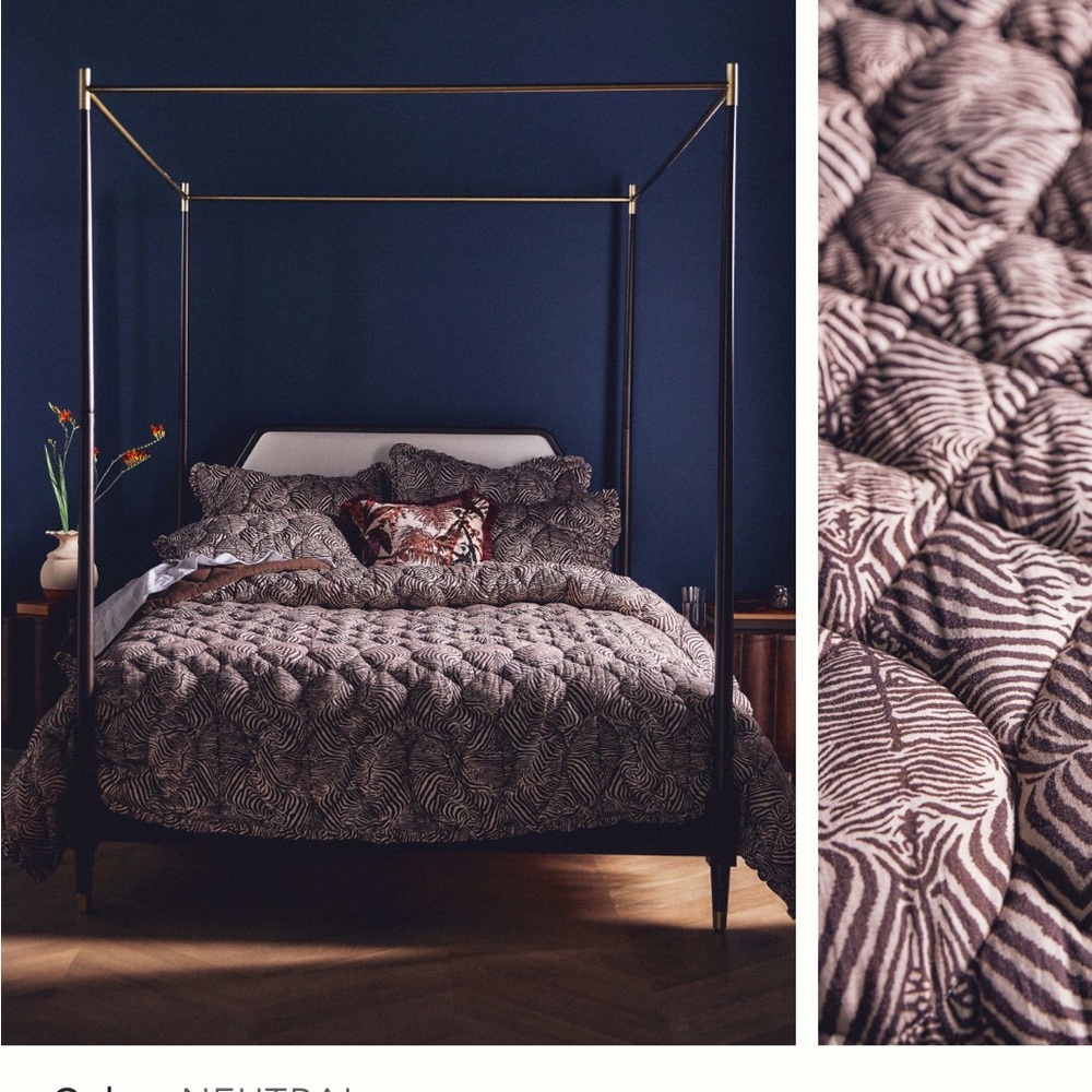 Anthropologie Queen Quilt